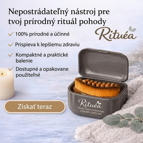 Rituéa I Lymfatická masážna kefa