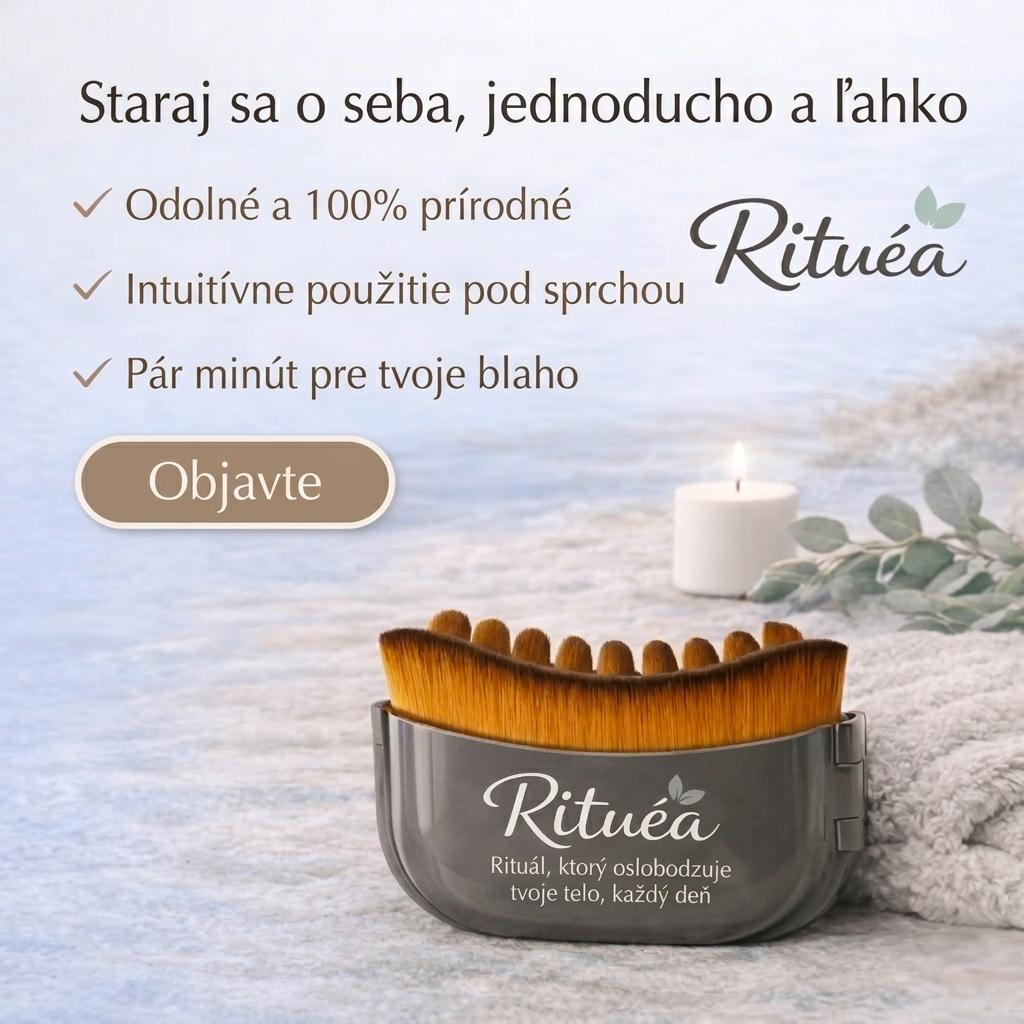 Rituéa I Lymfatická masážna kefa